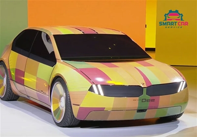BMW có một chiếc xe nói chuyện như KITT và thay đổi màu sắc để phù hợp với trang phục của bạn