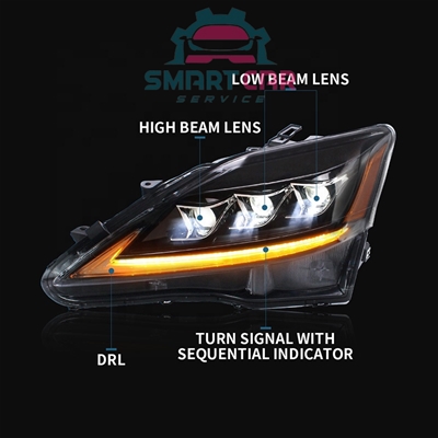 Đèn pha và đèn hậu LED cho Lexus IS 2006-2012