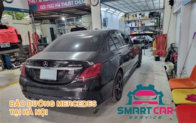 【 Smartcar 】 Bảo dưỡng xe Mercedes tại Hà Nội quy trình chuẩn hãng