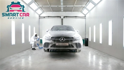 Hướng dẫn sơn xe Mercedes chuẩn bằng cách chuyên nghiệp