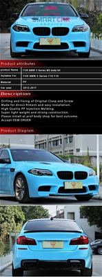 M5 Body kit For BMW 5 Series F10 F18 2012-2017