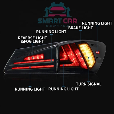 Đèn pha và đèn hậu LED cho Lexus IS 2006-2012