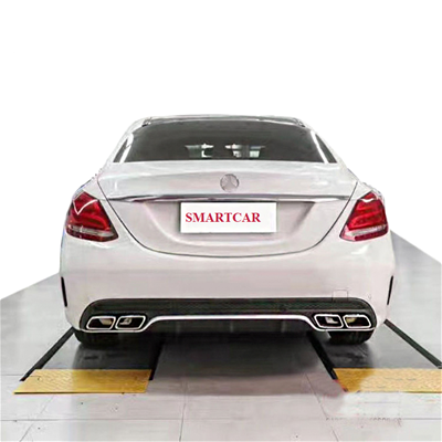 C class W205 Facelift Body kits with grille C63 AMG