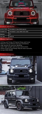 G Class W464 Brabus style body kit