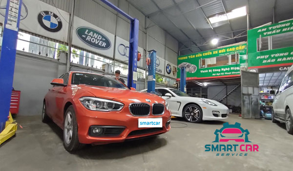sửa chữa xe bmw tại tây hồ