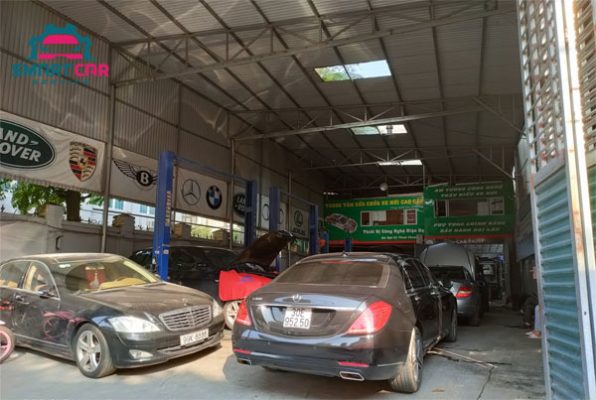 sửa chữa điều hòa xe Mercedes