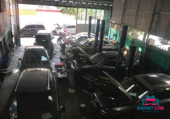 sửa chữa điều hòa xe Porsche