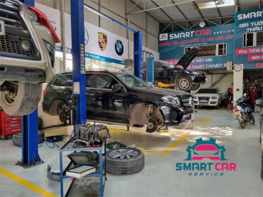 Sửa chữa xe Mercedes tại Hà Nội 1